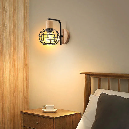 Decorbites™ Eisenholz-Wandleuchte: Nordische Innenleuchte für Schlafzimmer, Wohnzimmer, Restaurant