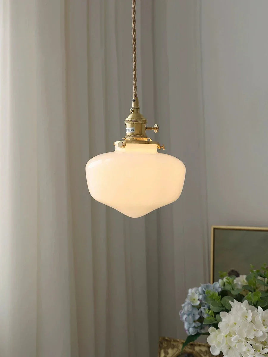 Decorbites™ Glas-Schirm-LED-Pendant-Lampe: Moderne minimalistische Beleuchtung für Schlafzimmer, Küche und Bar