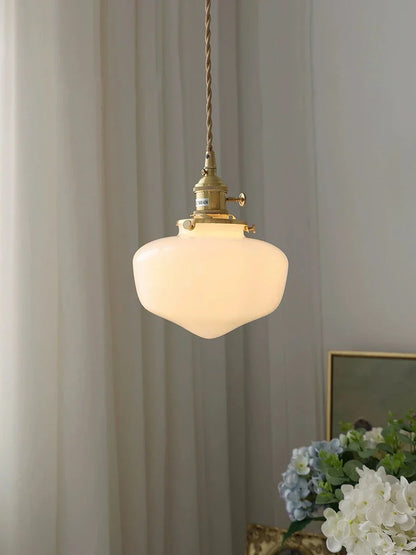 Decorbites™ Glas-Schirm-LED-Pendant-Lampe: Moderne minimalistische Beleuchtung für Schlafzimmer, Küche und Bar