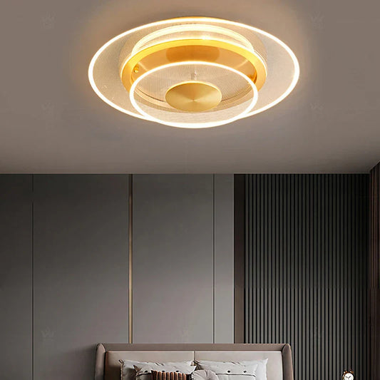 Decorbites™ Doppelschichtige 60CM LED-Deckenleuchte für Wohnzimmer Esszimmer Schlafzimmer