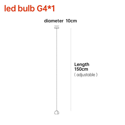DecorBites™ Crystal Ball Nordic LED Chandelier - Modern Staircase Decorative Lighting