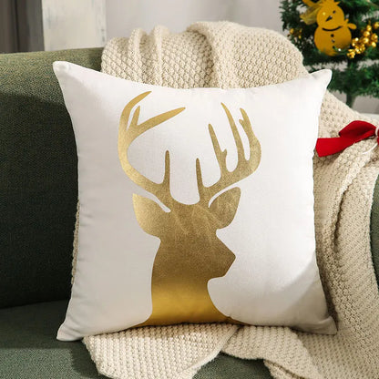 DecorBites™ Embroidered Christmas Pillow Cover Set - Festive Holiday Home Decor