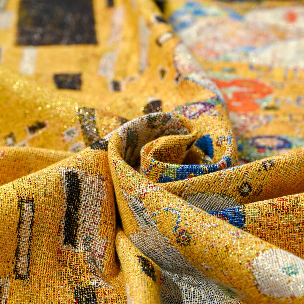 Decorbites™ Gustav Klimt Der Kuss Kunst-Muster Baumwoll-Decke