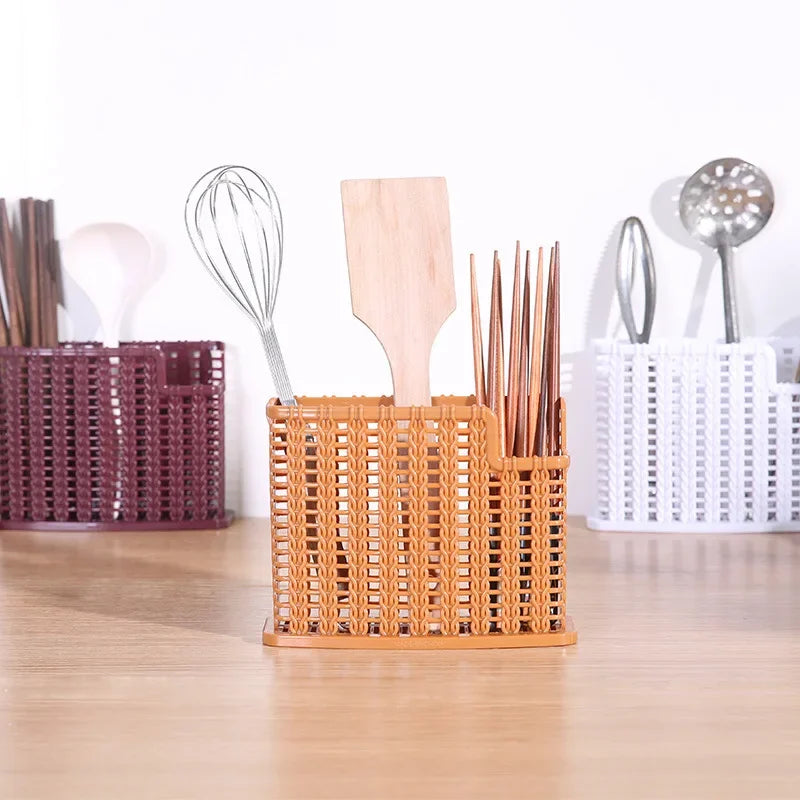 Decorbites™ Küchenutensil-Besteck-Organizer für Löffel, Gabel, Messer und Stäbchenhalter