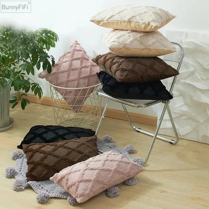 Decorbites™ Bestickte Diamant-Kissenbezug für modernes Wohnzimmer-Dekor