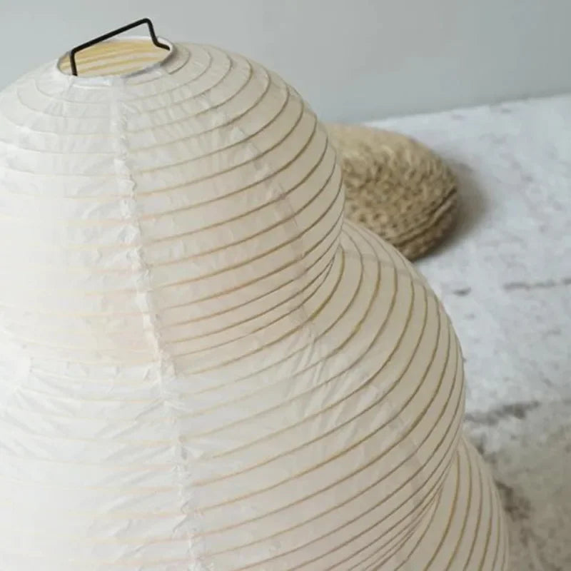 Decorbites™ Japanisches Reispapier-Bodenleuchte von Noguchi Yong für Schlafzimmer- und Salonbeleuchtung