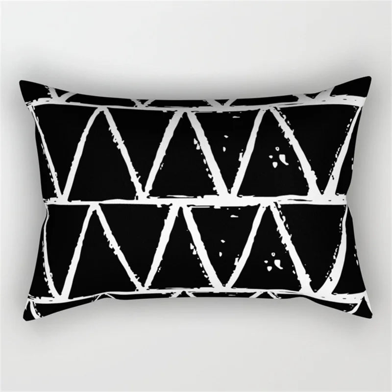 Decorbites™ Geometrisches Wellenlinien-Taljen-Kissenbezug-Set