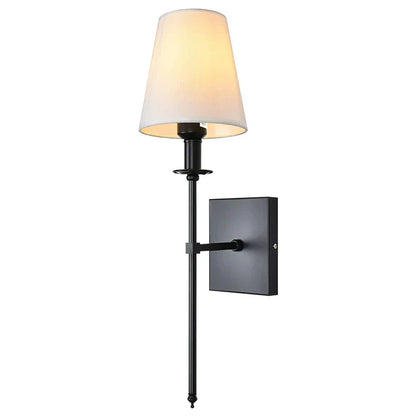 Decorbites™ Amerikanische Stoff-Wandlampe für Esszimmer, Wohnzimmer, Schlafzimmer, Badezimmer, Hotel, Treppe, Spiegel