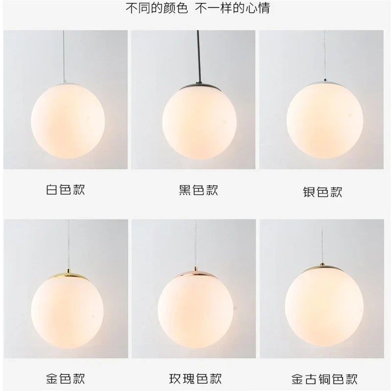 Decorbites™ Glas-Kugelleuchter - Nordisches minimalistisches Kronleuchter für Wohnzimmer & Schlafzimmer