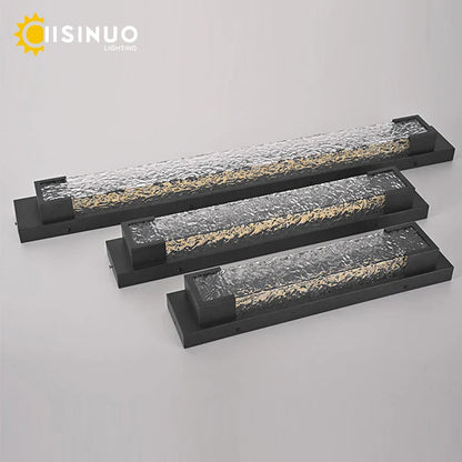 DecorBites™ Dimmable LED Stainless Steel Outdoor Wall Sconce for Villa Garage Garden Courtyard