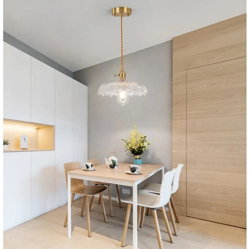 Decorbites™ Grüne Glas-LED-Pendantleuchten | Nordisch Moderne Küchen-Hängeleuchtenarmaturen