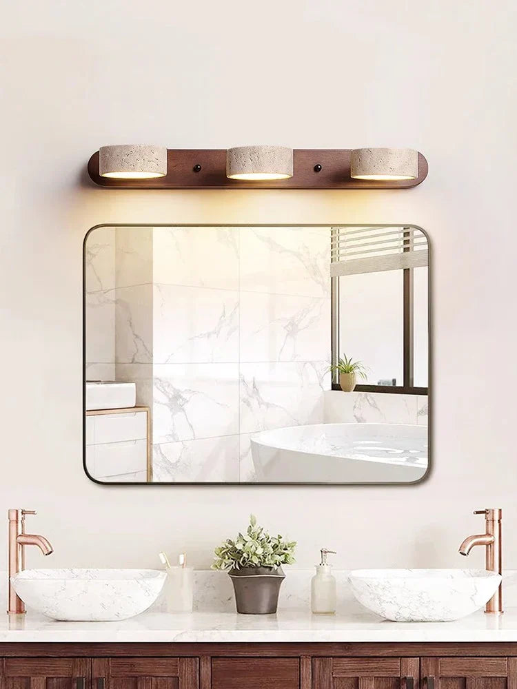 Decorbites™ Japanisches Retro-Steinwand-Spiegel-Licht für Badezimmer und Frisiertisch