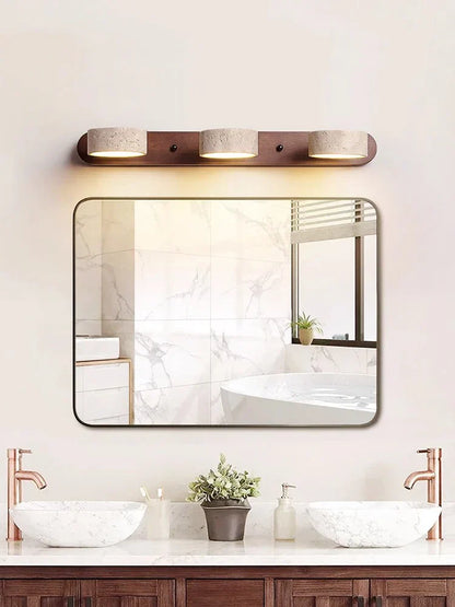 Decorbites™ Japanisches Retro-Steinwand-Spiegel-Licht für Badezimmer und Frisiertisch