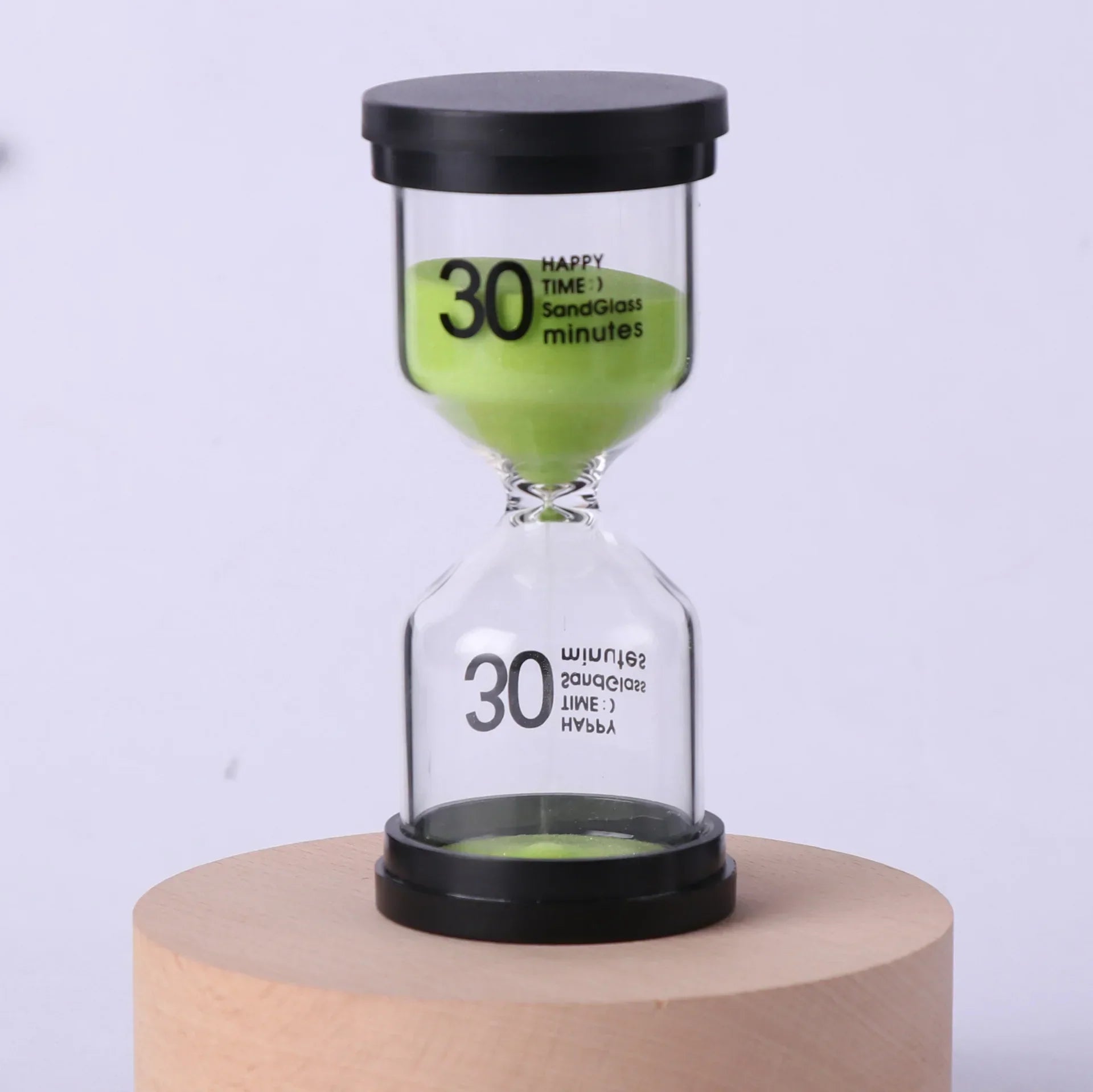 Decorbites™ Kinder 30-Minuten Sanduhr Timer für Hausaufgaben, Zähneputzen, 7 Farben
