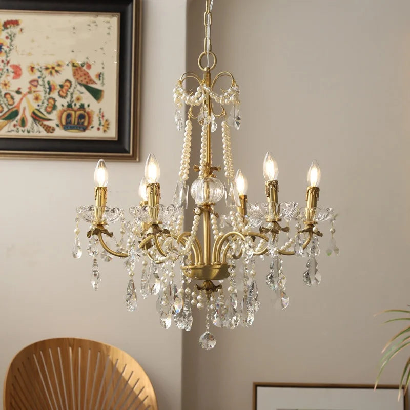 Decorbites™ Kristallanhänger-Lüster Flurleuchte Luxus Kerzendesign LED Lamparas