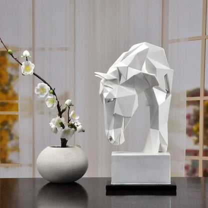 Decorbites™ Pferdeornamente: Nordische Kunst Light Luxury für Wohnzimmer, TV-Schrank & Eingangsbereich