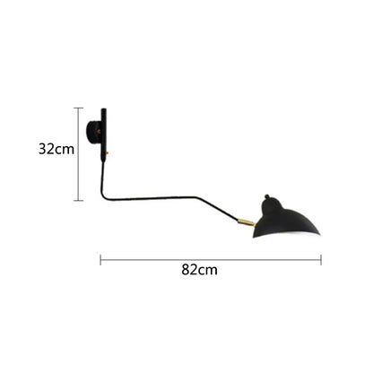 Decorbites™ Industrielle Nordische Wandlampe für Schlafzimmer, Wohnzimmer LED-Leuchte