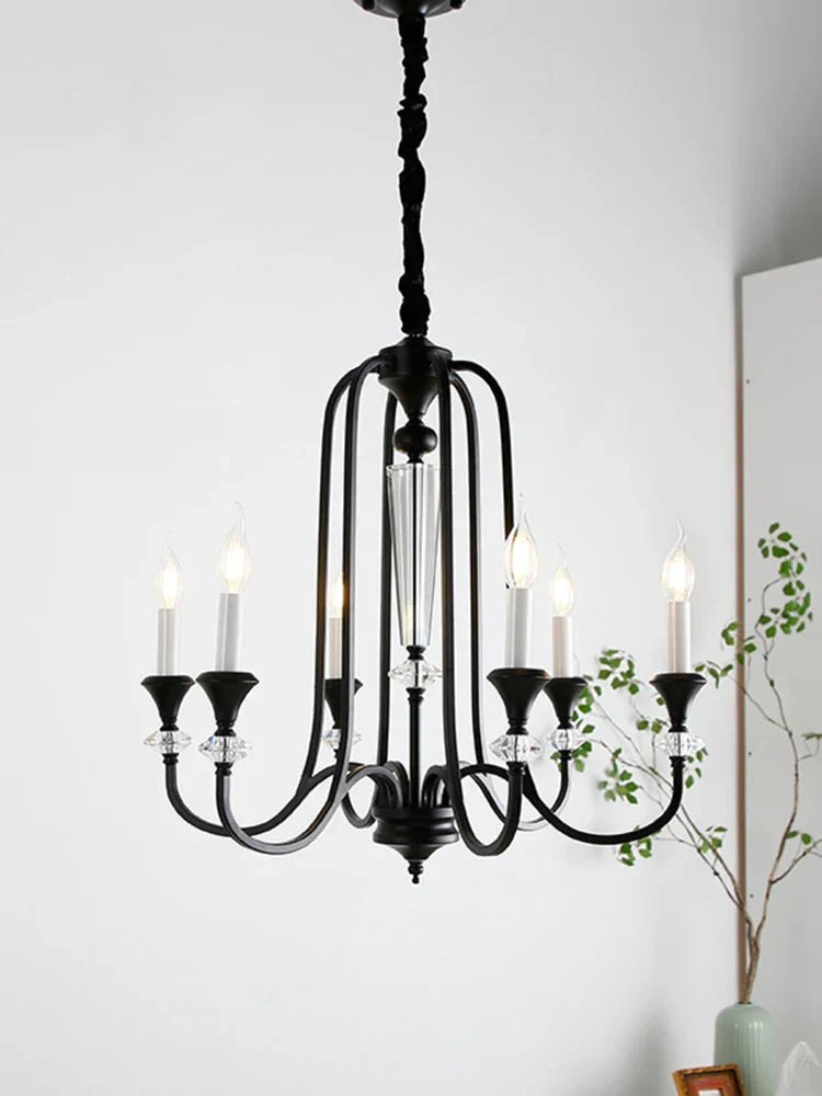 Decorbites™ Eisen Vintage Kerzenleuchter: Retro Französischer Stil Pendelleuchte
