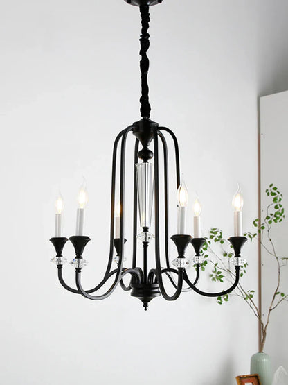 Decorbites™ Eisen Vintage Kerzenleuchter: Retro Französischer Stil Pendelleuchte