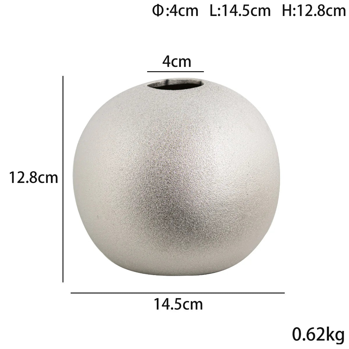 Decorbites™ Geometrische Gold- und Silber-Vase für stilvolle Blumenarrangements & Heimdekoration
