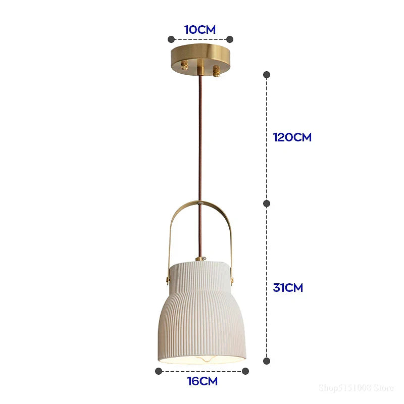 Ceramic Bedside Chandelier Lamp