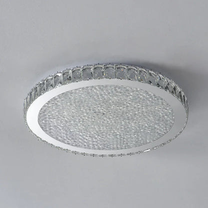 Decorbites™ Kristall-Runder LED-Deckenleuchter - Moderne Edelstahlleuchte