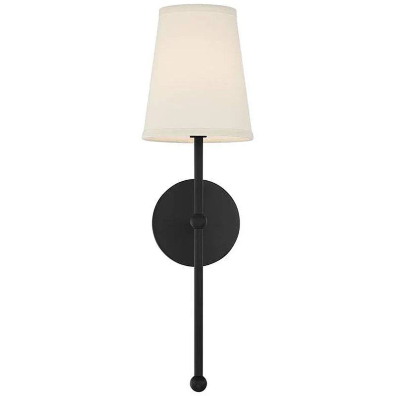 Decorbites™ LED-Wandleuchte: Amerikanisches minimalistisches Schwarz-Gold-Licht für Wohnzimmer und Schlafzimmer