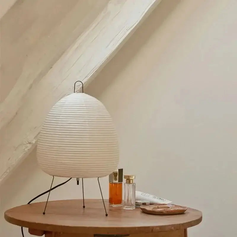Decorbites™ Japanischer Stil Reispapier-Tischleuchte für Wohnzimmer, Schlafzimmer, Arbeitszimmer, Hotel