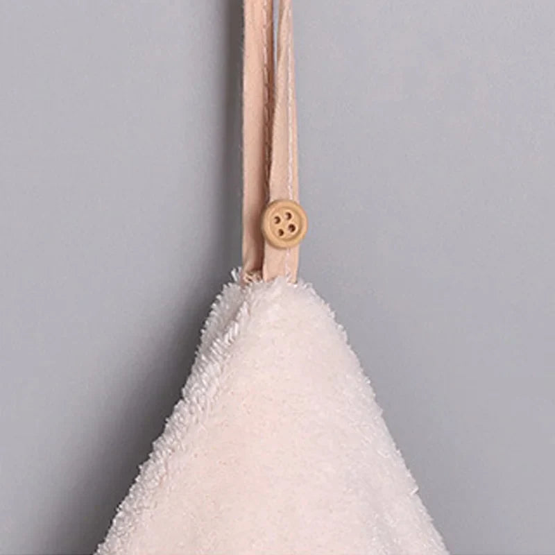 Decorbites™ Korallen-Samtbadehandtuch: Rundes, süßes Design, super saugfähig & weich für das Bad