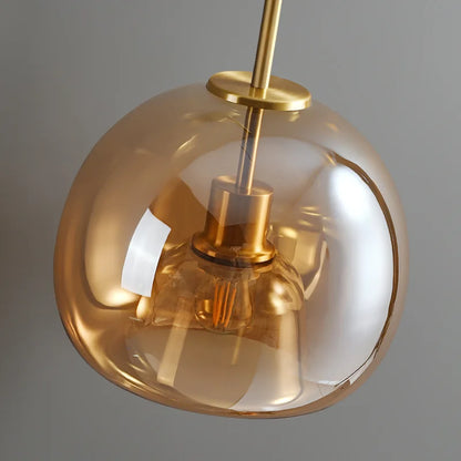 Decorbites™ Glas-Kugelleuchte LED Deckenlampe: Moderne nordische Wohnzimmer Flur Küche Innenleuchte