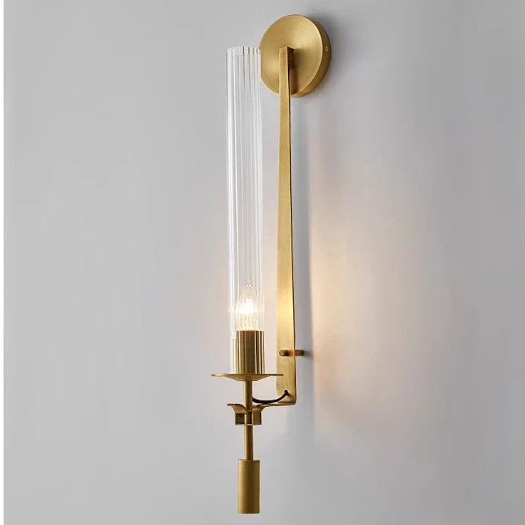 Gold Vintage Wall Sconce Retro Modern Style