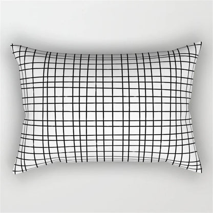 Decorbites™ Geometrisches Wellenlinien-Taljen-Kissenbezug-Set