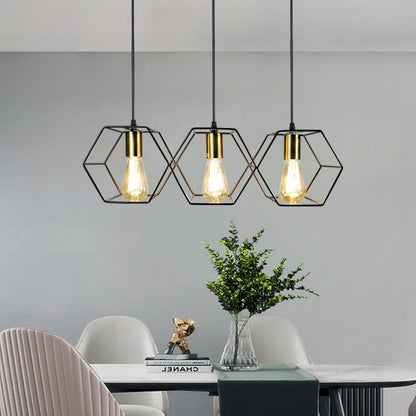 Decorbites™ Industrielle LED-Hängeleuchte für Esszimmer und Wohnzimmer