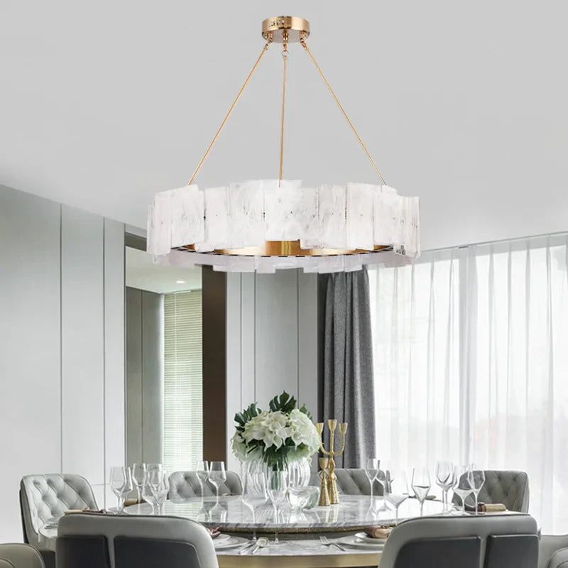 DecorBites™ Cloud Mist Glass Pendant Lights LED Room Decoration Lighting