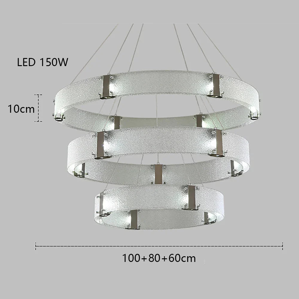 Gold Luxe LED Chandelier