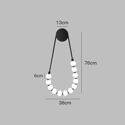 Decorbites™ Sahne Italienischer Stil Asymmetrische Zauberbohne Wandlampe