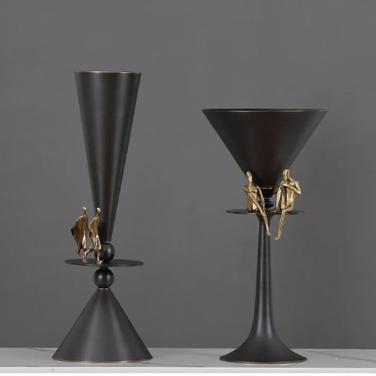 Decorbites™ Geometrische Bronzeschale für die Wohnraumausstattung