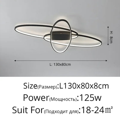 DecorBites™ Elegant Ceiling Chandeliers, Dimmable with Remote Control