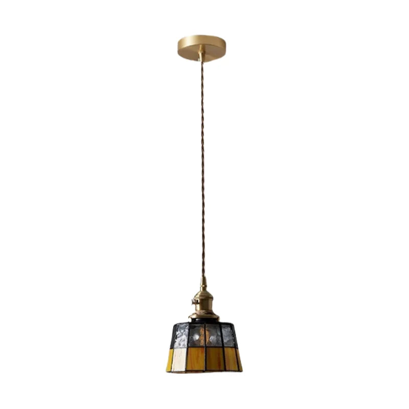 Decorbites™ Japanisches Vintage-LED-Kupfer-Hängeleuchte für Küche, Bar, Café und Wohnzimmer