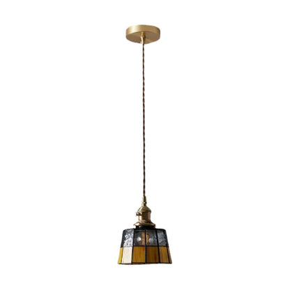 Decorbites™ Japanisches Vintage-LED-Kupfer-Hängeleuchte für Küche, Bar, Café und Wohnzimmer