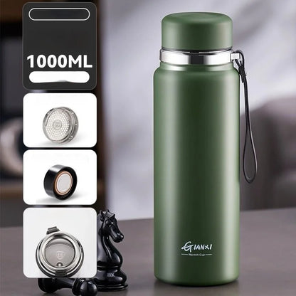DecorBites™ 24hr Cold Cup Stainless Steel Thermos - Large Capacity Travel Thermos