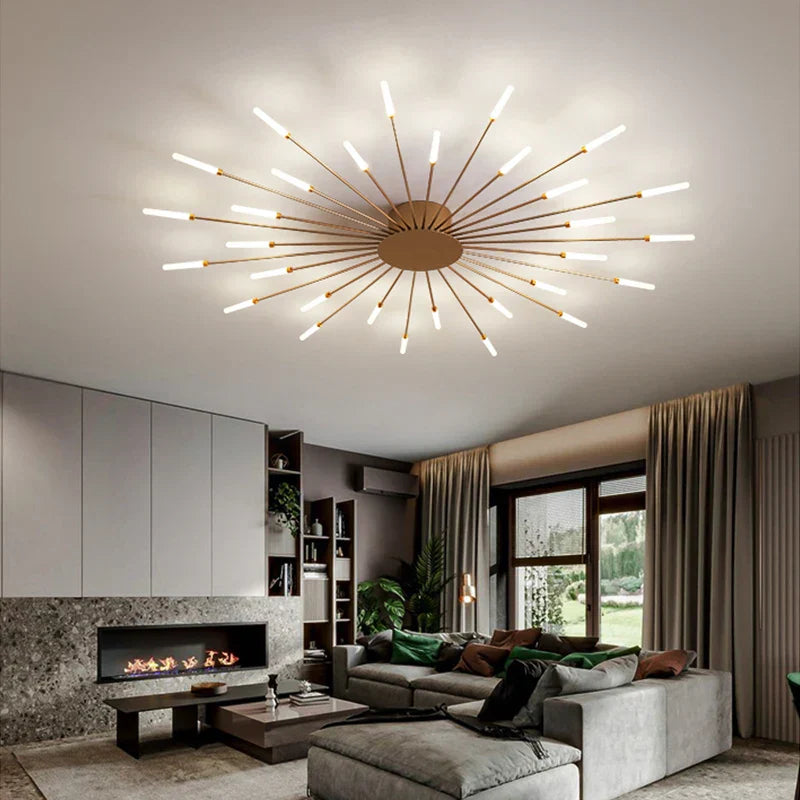 Decorbites™ LED-Feuerwerk-Anhängerlampen – Moderne Kronleuchterbeleuchtung für Wohnzimmer und Schlafzimmer