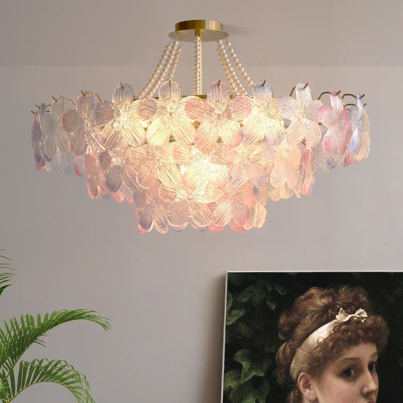 Decorbites™ Blattloser Kristall-Lüster: Moderne französische Beleuchtung für Wohnzimmer und Schlafzimmer