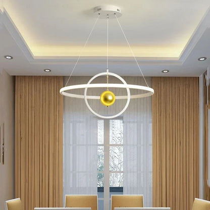 Decorbites™ Rundes Eisenkugel-Hängeleuchter LED-Beleuchtungseinrichtung