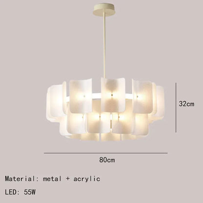 Decorbites™ LED-Kronleuchter: Moderne Acryl-Küchenbeleuchtung mit verstellbarer Dimmung