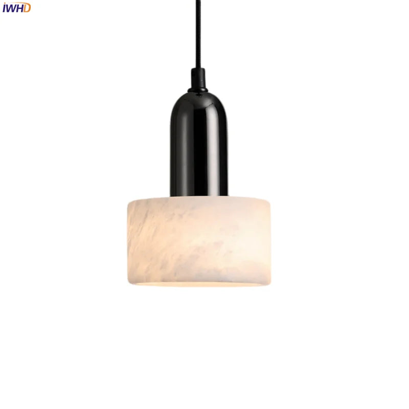 Decorbites™ Eisen-Marmor LED-Pendelleuchte Moderne Hängelampe Innenraumdekoration