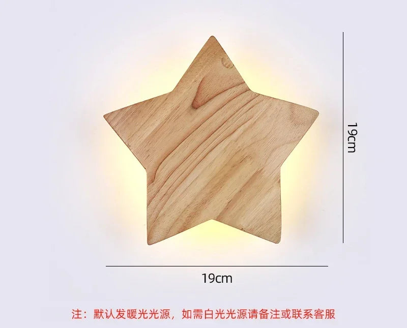Decorbites™ LED-Holz-Wandleuchten Modern Minimalistisches Wohnzimmer-Schlafzimmer-Dekor