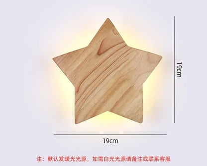 Decorbites™ LED-Holz-Wandleuchten Modern Minimalistisches Wohnzimmer-Schlafzimmer-Dekor