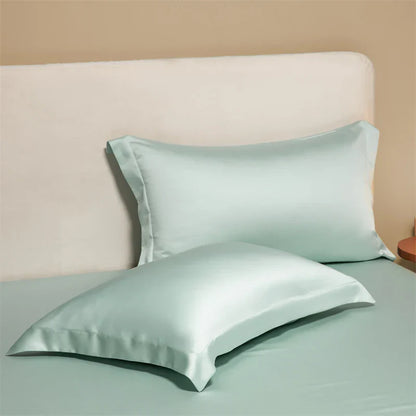 Decorbites™-Ägyptische-Baumwoll-Kissenbezug-Set - Einfarbig Kissenbezüge