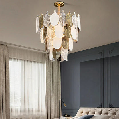 Decorbites™ Elegante Glas-Deckenleuchter: Schlafzimmer Wohnzimmer Beleuchtung Pendelleuchte